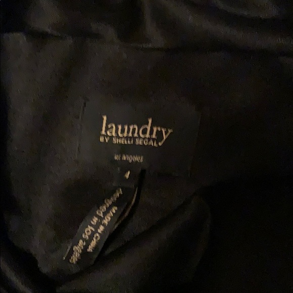 Black mini dress by Laundry - Picture 3 of 4